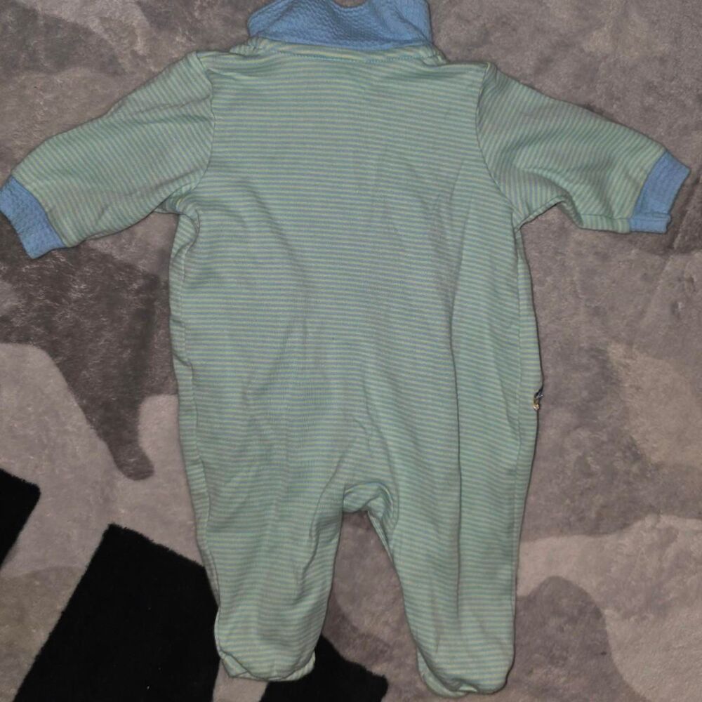 Vintage Carterβs John Lennon Yoko Ono Footed Onesie Sleeper - Picture 2 of 3